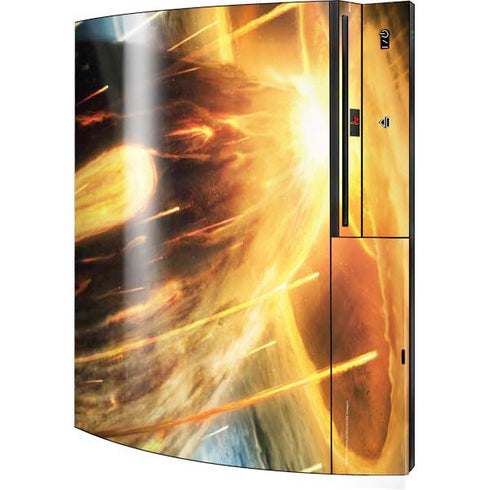 StockTrek Giant Asteroid Collides with Planet Earth Playstation 3 & PS3 Skin
