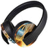 StockTrek Giant Asteroid Collides with Planet Earth PlayStation 4 Gold Wireless Headset Skin
