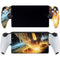 StockTrek Giant Asteroid Collides with Planet Earth PlayStation Portal Remote Player Skin