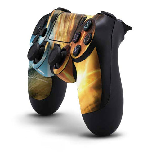 StockTrek Giant Asteroid Collides with Planet Earth PS4 Controller Skin