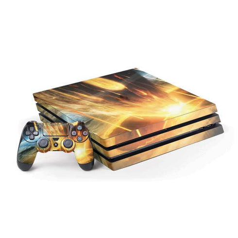 StockTrek Giant Asteroid Collides with Planet Earth PlayStation PS4 Skins