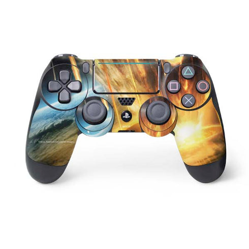 StockTrek Giant Asteroid Collides with Planet Earth PS4 Pro/Slim Controller Skin