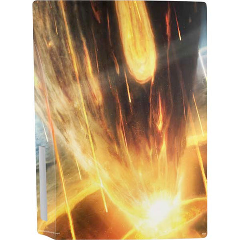 StockTrek Giant Asteroid Collides with Planet Earth PS5 Bundle Skin