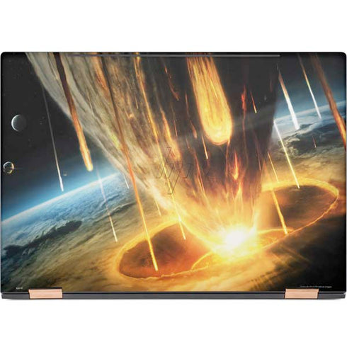 StockTrek Giant Asteroid Collides with Planet Earth HP Spectre Skin
