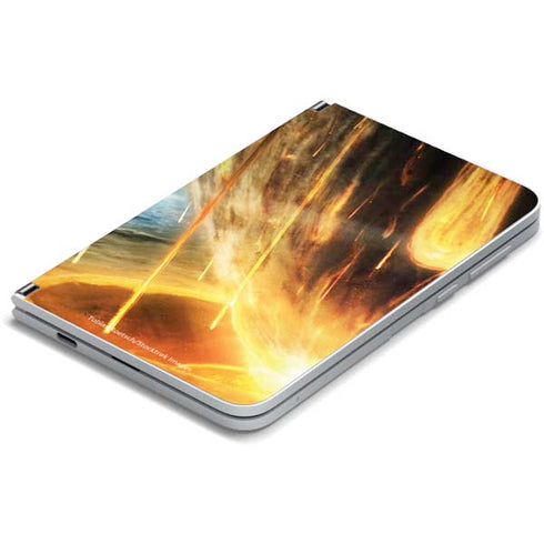 StockTrek Giant Asteroid Collides with Planet Earth Surface Duo Skin