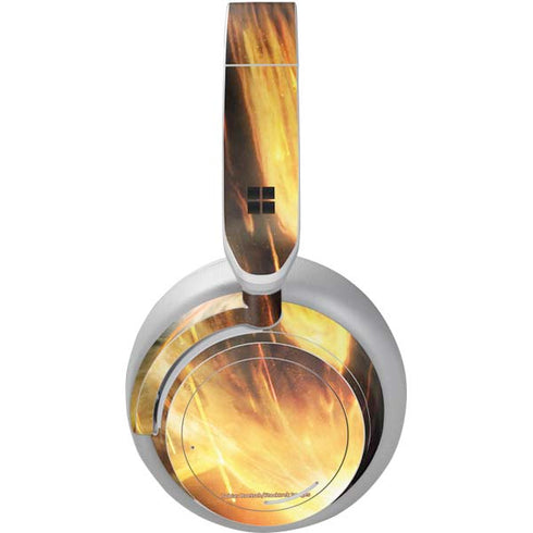 StockTrek Giant Asteroid Collides with Planet Earth Surface Headphones Skin