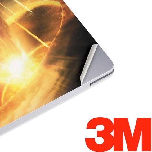 StockTrek Giant Asteroid Collides with Planet Earth Surface Laptop 2 Skin