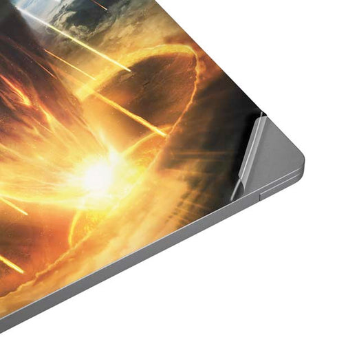 StockTrek Giant Asteroid Collides with Planet Earth Surface Laptop 4 15in Skin