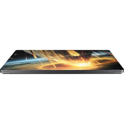 StockTrek Giant Asteroid Collides with Planet Earth Surface Laptop 7 13.8in Skin