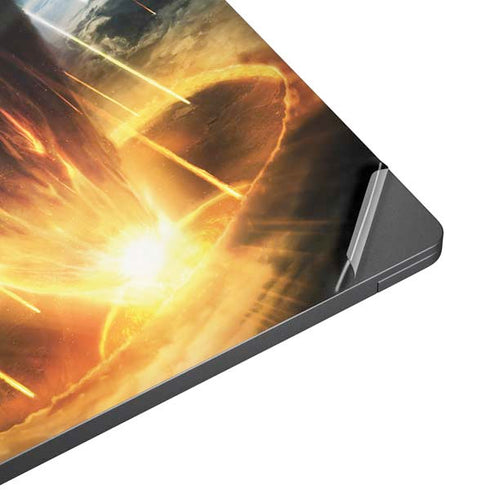 StockTrek Giant Asteroid Collides with Planet Earth Surface Laptop 7 15in Skin