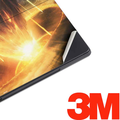 StockTrek Giant Asteroid Collides with Planet Earth Surface Pro 7 Skin