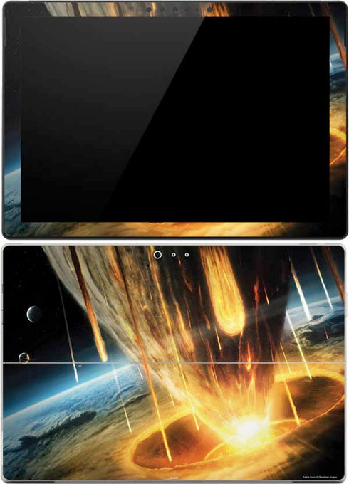 StockTrek Giant Asteroid Collides with Planet Earth Surface Pro (2017) Skin