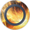StockTrek Giant Asteroid Collides with Planet Earth Wireless Charger Skin