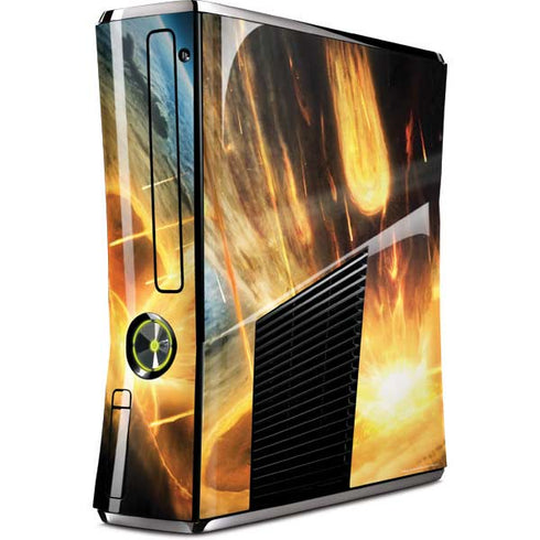 StockTrek Giant Asteroid Collides with Planet Earth Xbox 360 Slim (2010) Skin