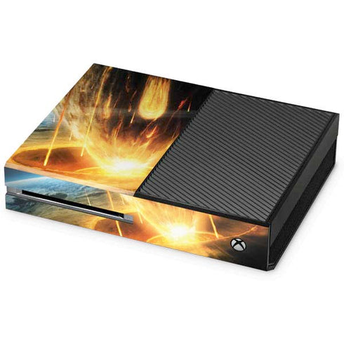 StockTrek Giant Asteroid Collides with Planet Earth Xbox One Console Skin