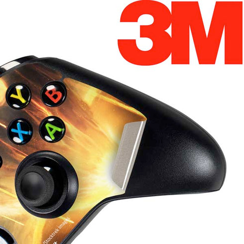 StockTrek Giant Asteroid Collides with Planet Earth Xbox One Controller Skin