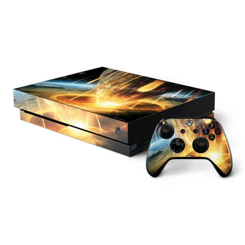 StockTrek Giant Asteroid Collides with Planet Earth Xbox One X Bundle Skin