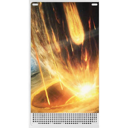 StockTrek Giant Asteroid Collides with Planet Earth Xbox Series S Bundle Skin