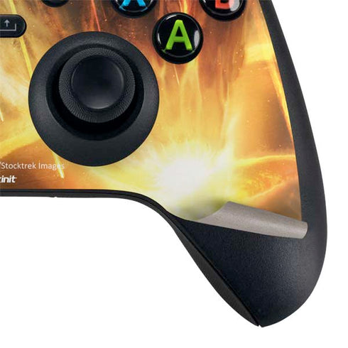 StockTrek Giant Asteroid Collides with Planet Earth Xbox Series X Controller Skin