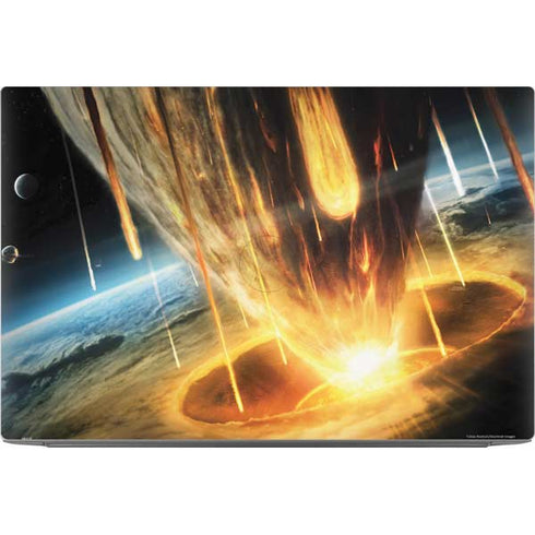 StockTrek Giant Asteroid Collides with Planet Earth Dell XPS Skin