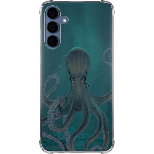 Giant Octopus by Vincent Hie Galaxy A55 5G Clear Case
