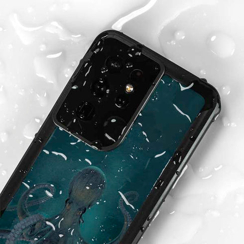 Giant Octopus by Vincent Hie Galaxy S24 Ultra Waterproof Case