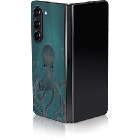 Giant Octopus by Vincent Hie Galaxy Z Fold5 5G Skin