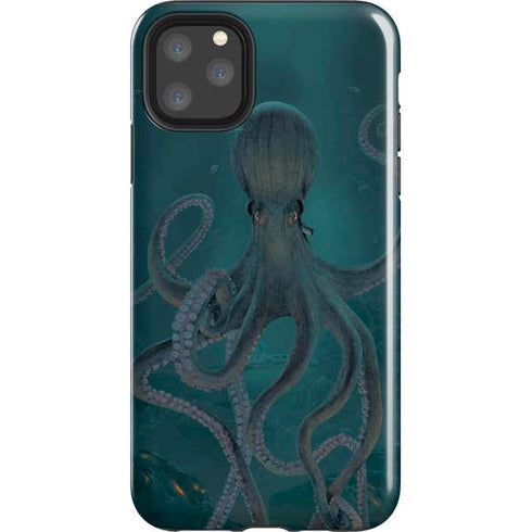 Giant Octopus by Vincent Hie iPhone Cases