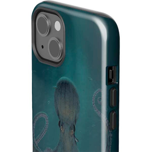 Giant Octopus by Vincent Hie iPhone 15 Impact Case