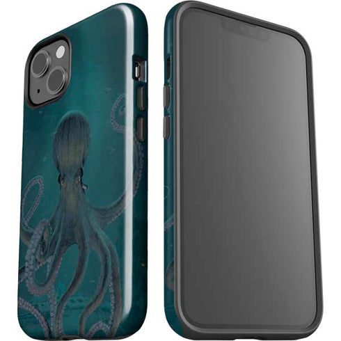 Giant Octopus by Vincent Hie iPhone 15 Impact Case