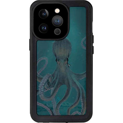 Giant Octopus by Vincent Hie iPhone 15 Pro Waterproof Case