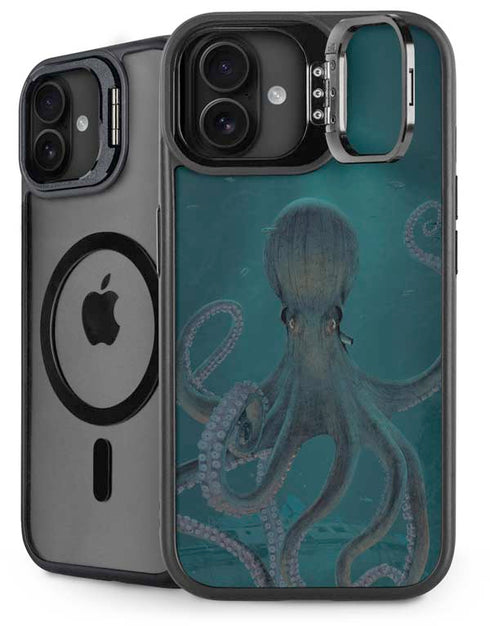 Giant Octopus by Vincent Hie iPhone 16 Kickstand Case