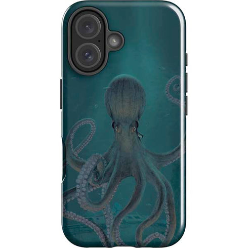 Giant Octopus by Vincent Hie iPhone 16 Plus Impact Case
