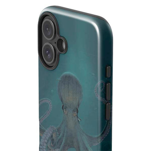 Giant Octopus by Vincent Hie iPhone 16 Plus Impact Case