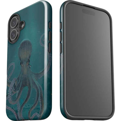 Giant Octopus by Vincent Hie iPhone 16 Plus Impact Case