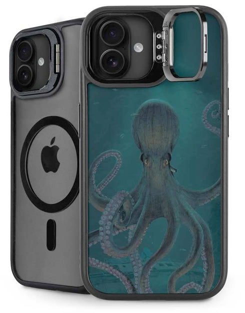 Giant Octopus by Vincent Hie iPhone 16 Plus Kickstand Case