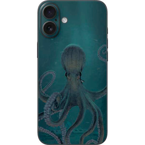 Giant Octopus by Vincent Hie iPhone 16 Plus Skin