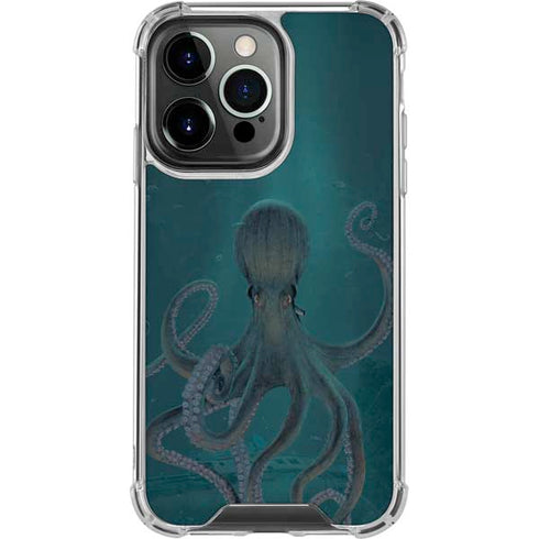 Giant Octopus by Vincent Hie iPhone 16 Pro Clear Case