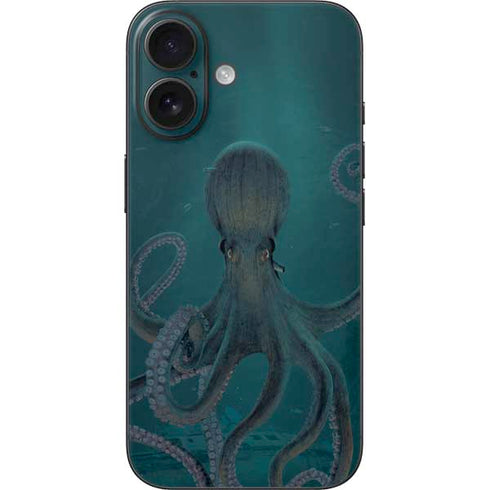 Giant Octopus by Vincent Hie iPhone 16 Skin