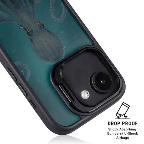 Giant Octopus by Vincent Hie iPhone 16e Kickstand Case