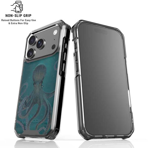 Giant Octopus by Vincent Hie iPhone 18 Pro Clear Case
