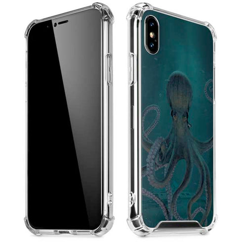 Giant Octopus by Vincent Hie iPhone X/XS Clear Case