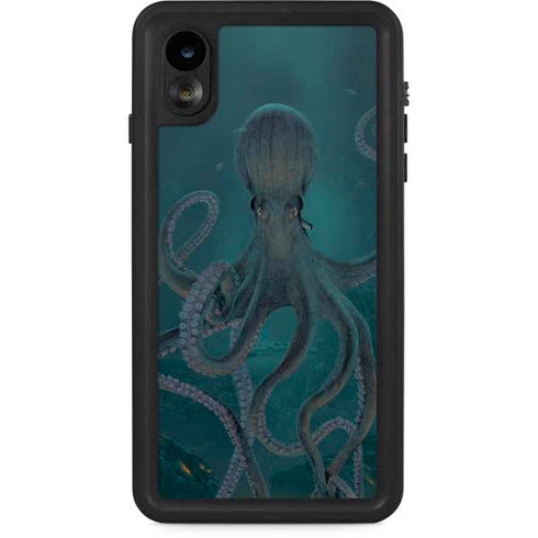 Giant Octopus by Vincent Hie iPhone Cases