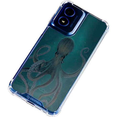 Giant Octopus by Vincent Hie Moto G 5G (2024) Clear Case