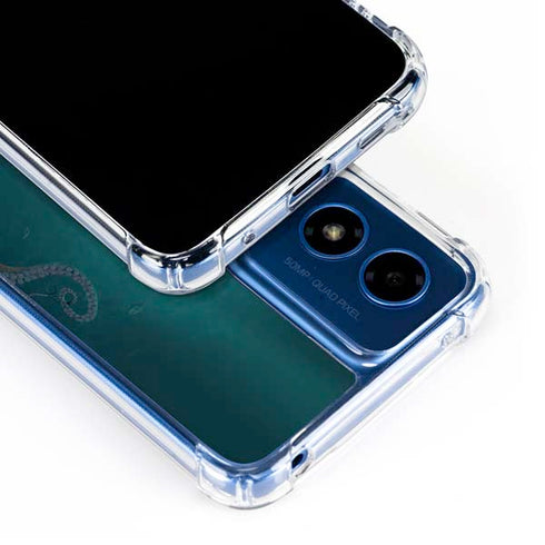 Giant Octopus by Vincent Hie Moto G Play 4G (2024) Clear Case