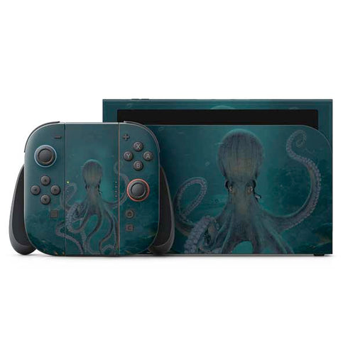 Giant Octopus by Vincent Hie Nintendo Skins
