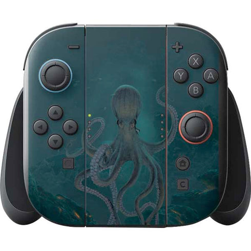 Giant Octopus by Vincent Hie Nintendo Switch 2 (2025) with Joy-Con Skin