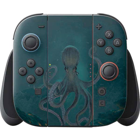 Giant Octopus by Vincent Hie Nintendo Skins
