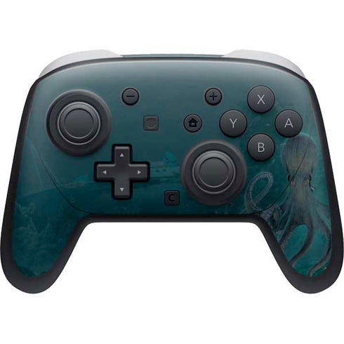 Giant Octopus by Vincent Hie Nintendo Switch 2 (2025) Pro Controller Skin