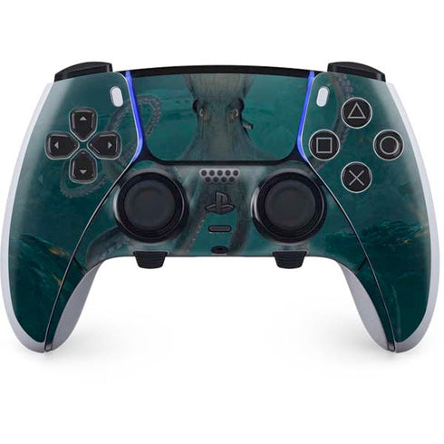 Vincent Hie Giant Octopus PS5 DualSense Edge Pro Controller Skin